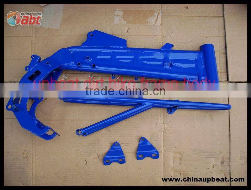 dirt bike frame body/different color for choice steel frame of pit bike