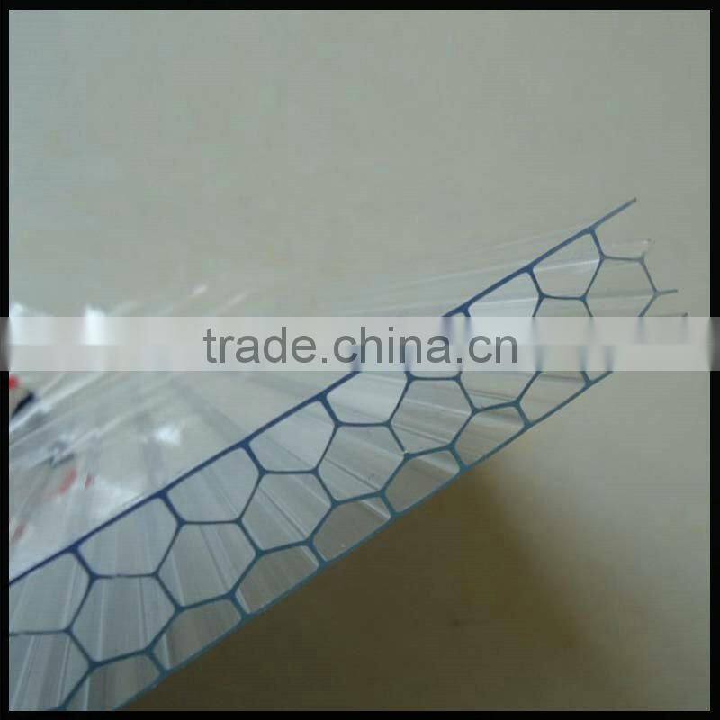 White polycarbonate plastic sheets building materials
