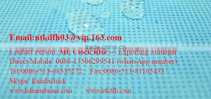 breathable roofing PP felt underlayment