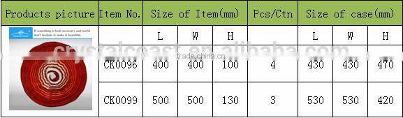 Red 3D Wall stickers home decor art work craft stained glass glassware wholesale