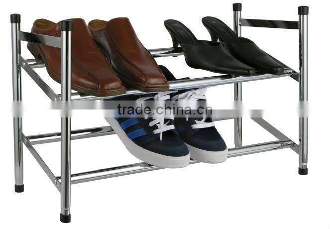 vivinature over door shoe rack, metal storage shoe rack for 16 paris