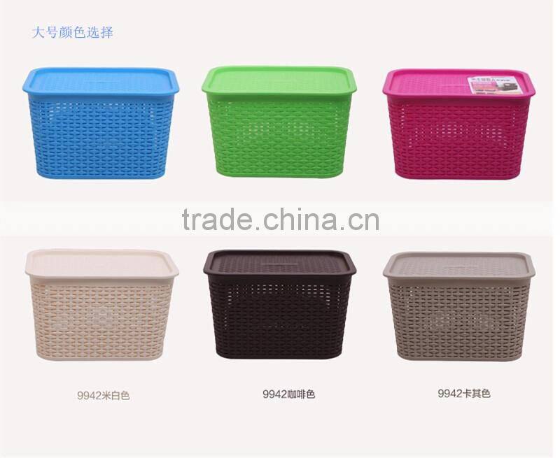 pp plastic storage basket