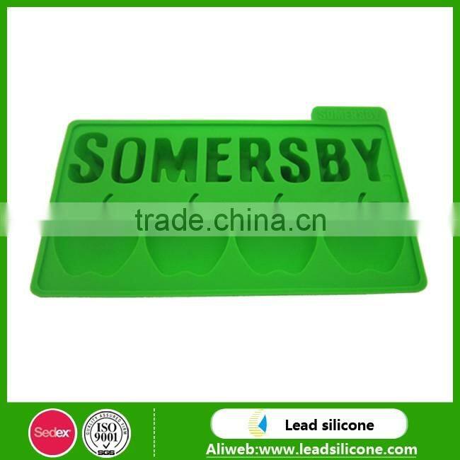FDA Silicone Personalized Ice Cube Tray Wholesale Custom Fancy Food-grade Slicone Ice Tray Silicone Ice Cube Tray Custom