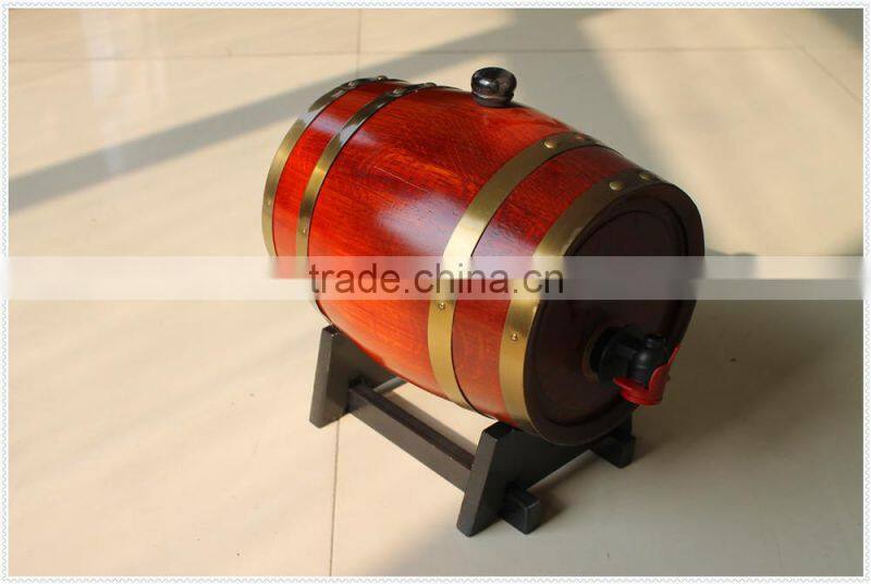 High quality luxury new arrival handmade unfinished wooden wine barrel