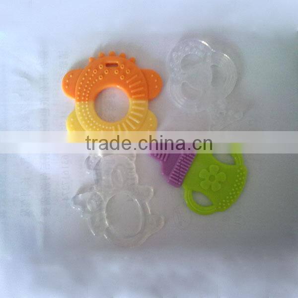 Customer Design Silicone Baby Nipple Teether / Fruit Shaped Silicone Baby Teether