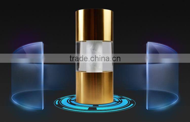 New Arrival Creative Bluetooth Loudspeaker box with Led Light, Crystal Columniform Plug In-card Voice Box
