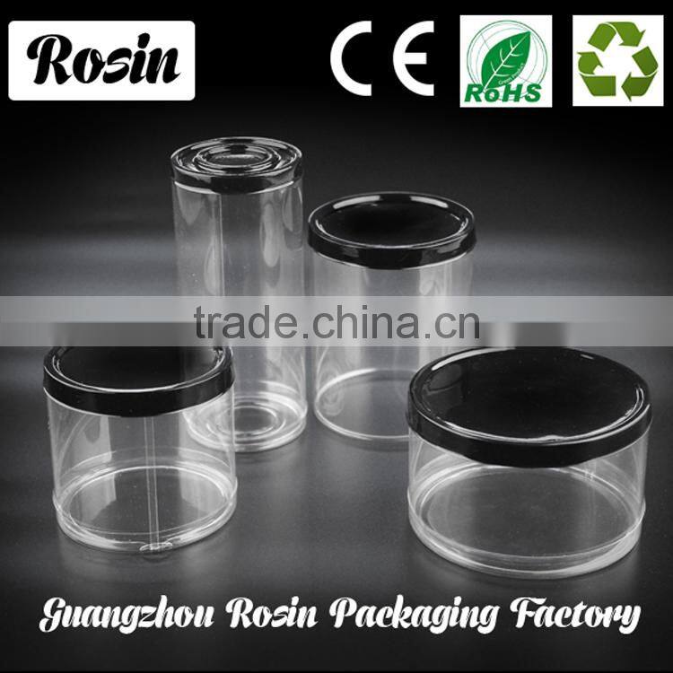 Fashion plastic tube packaging,clear toy packaging tube