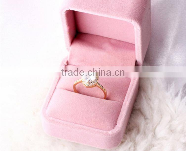 Wholesale Stock Small Order Fashion Women Heart-shaped Rings
