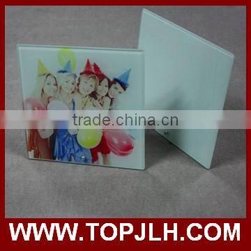 Sublimation full printing tempered glass photo frame