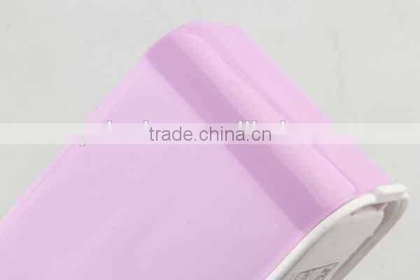 Rectangular double color simple toothbrush holder