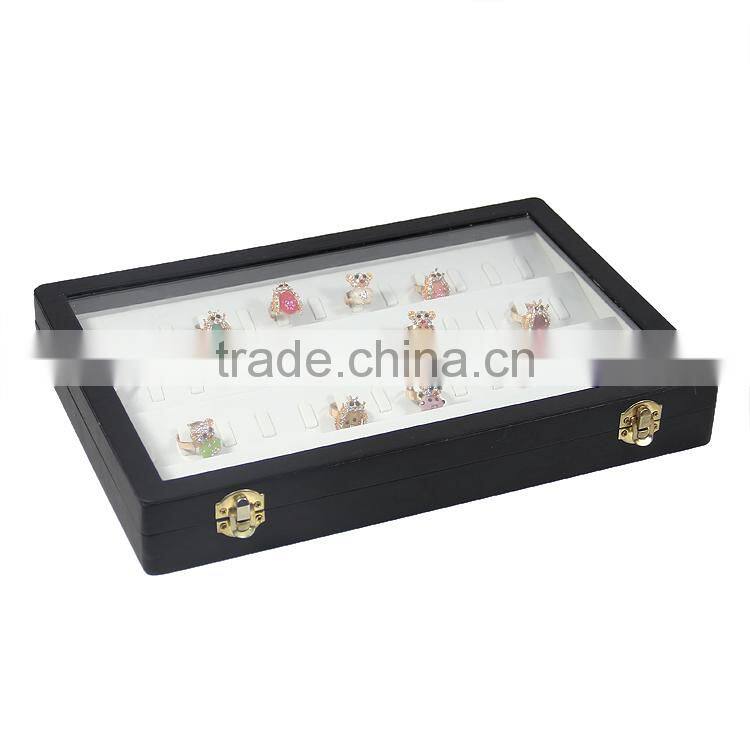 wooden jewelry box jewelry ring tray