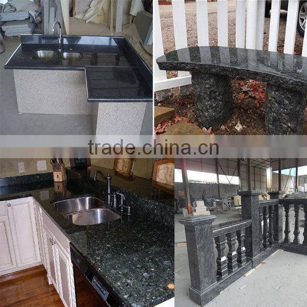 Popular Butterfly Galactic Blue Granite Kitchen Courtertop