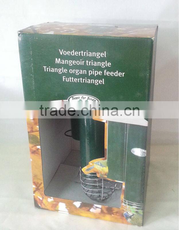 Hot selling hanging bird feeder metal bird feeder