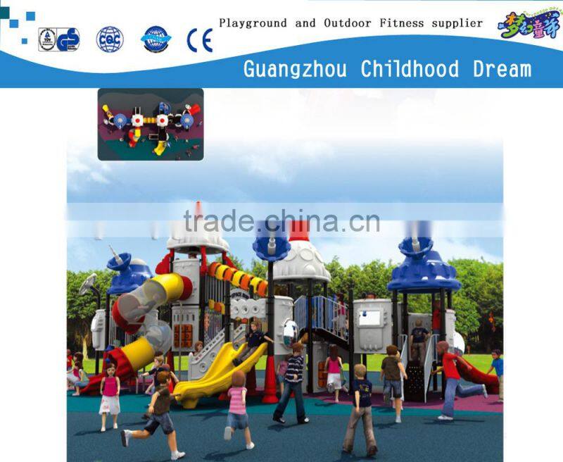 (HD-301 ) Amusement Park Equipment School Recreation Equipment School Playground Outer Space plastic outdoor combined slide