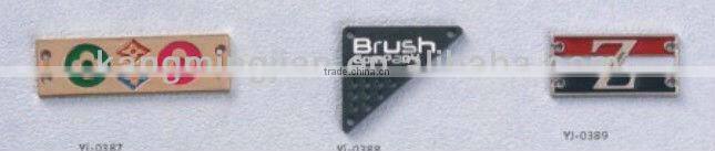 pretty designs of metal grament decoration plates