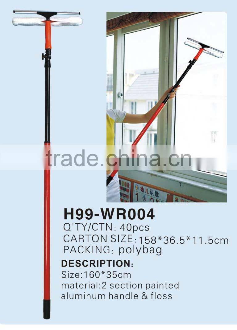 Surper market telescopic alu pole with Silicone Window Squeegee,Window Wiper