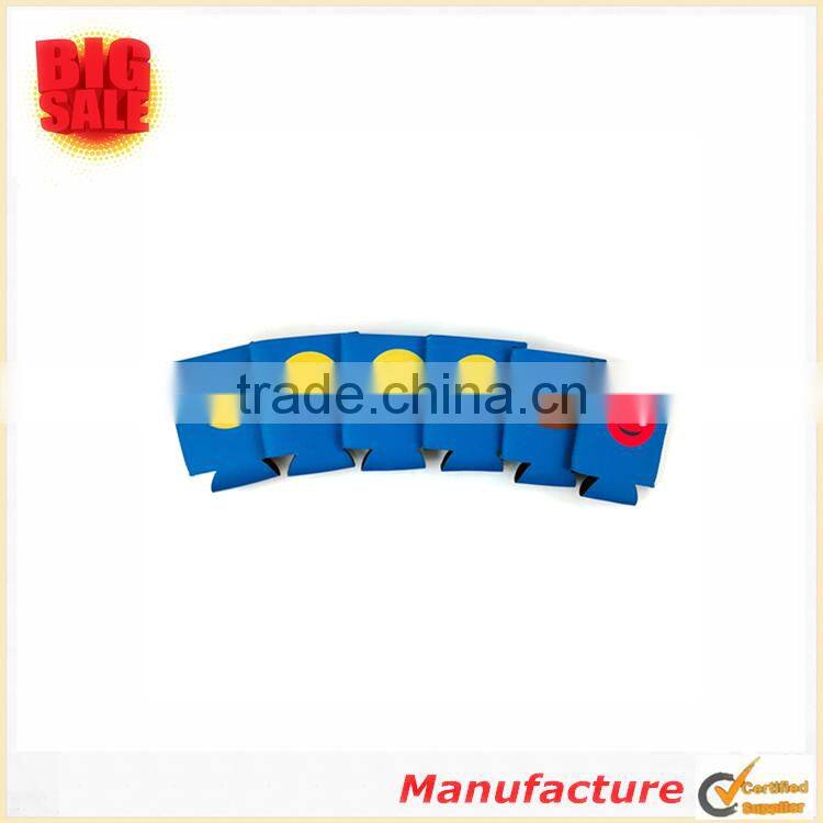 Gift Sleeves Emoji Insulators for Cups 6 Pack of Collapsible Double Sided with 12 Designs