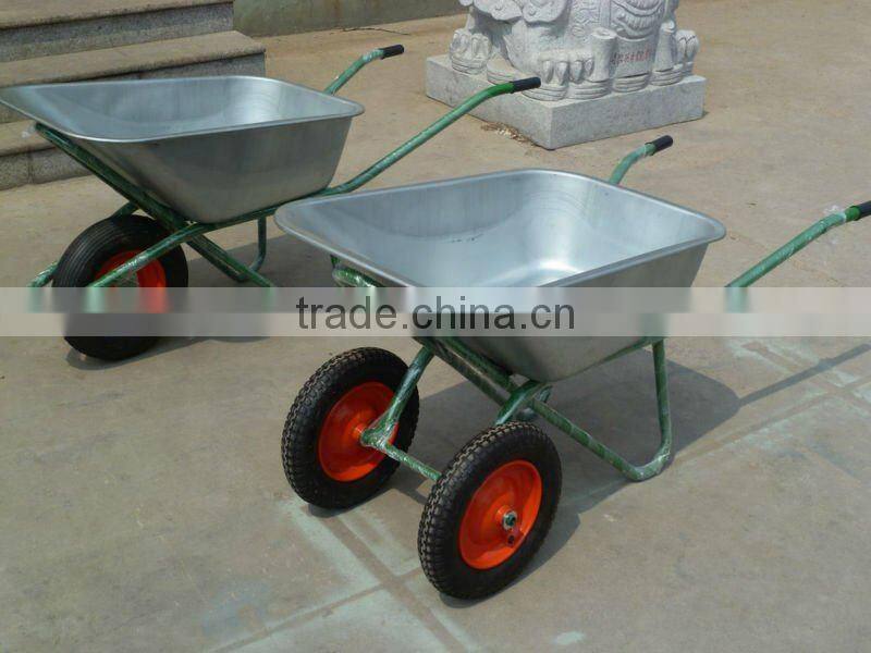 double wheel wheelbarrow wb6410