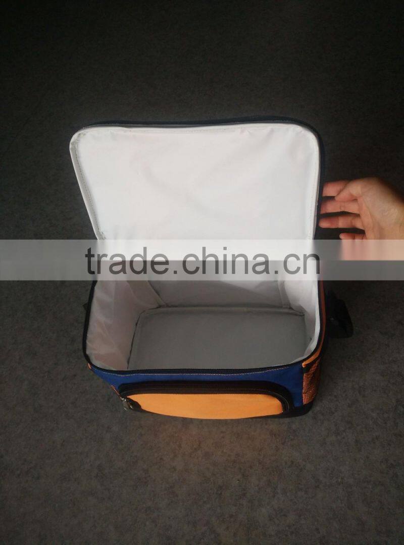 Eco-friendly home adults and children fresh food insulated lunch cooler bag zero degrees inner cool