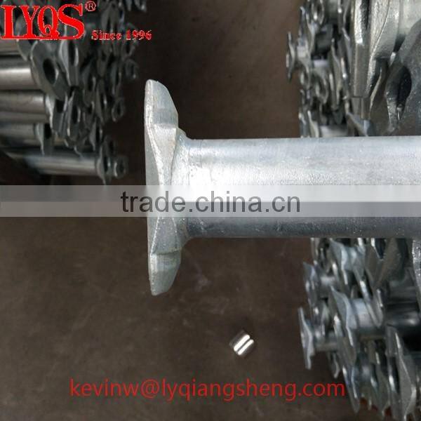 Standard heavy load cuplock scaffolding parts for building construction
