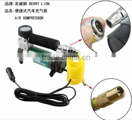 Berrylion tools mini auto air compressor, mini tire inflator