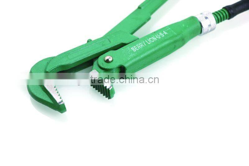 Berrylion High Carbon Steel Eagle Mouth Pipe Wrench 3/4" 1" 1.5" 2" Pipe Wrench