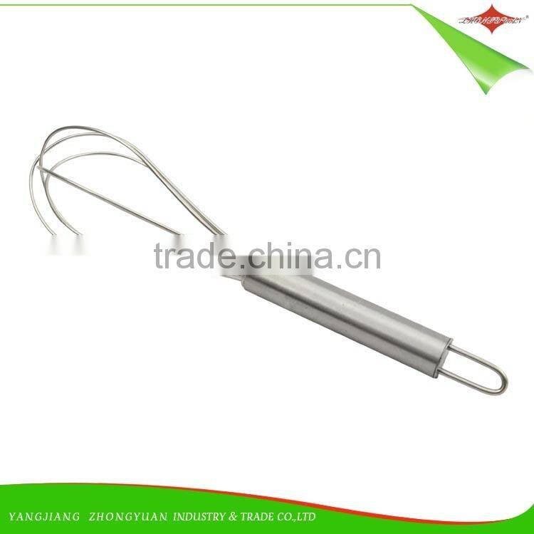 ZY-C1052 9"Food grade FDA Wholesale stainless steel whisk eggbeater
