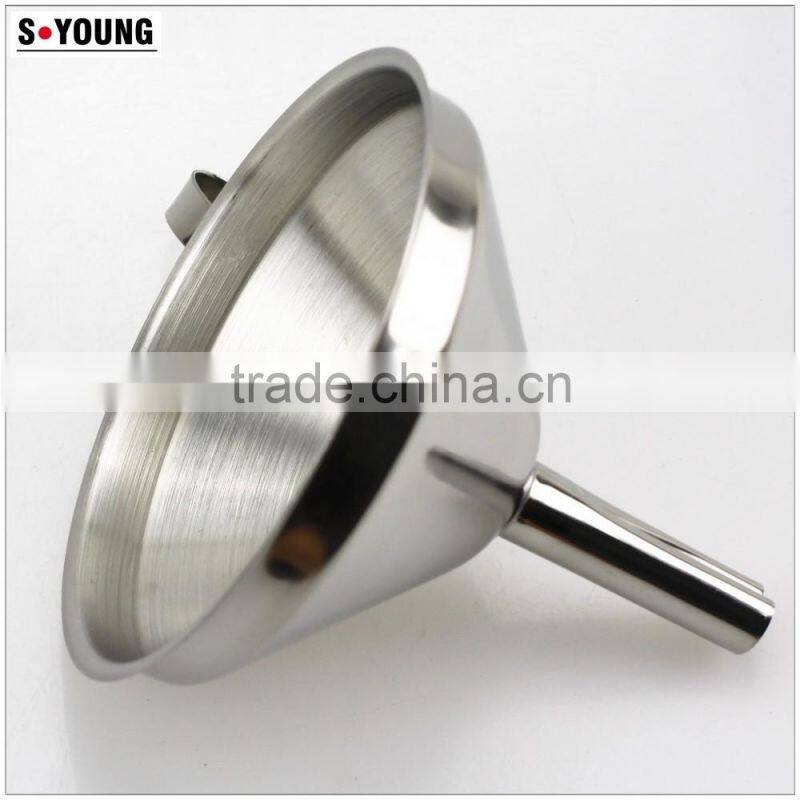 42063 Latest popular high quality small stainless steel funnel