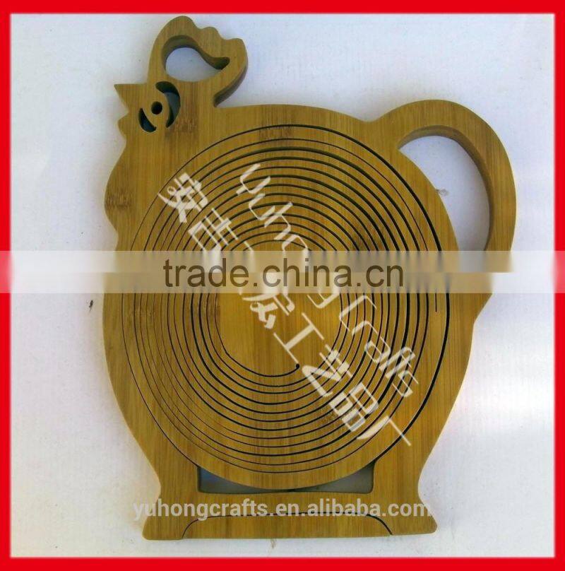 animal design bamboo foldable basket