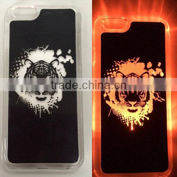 Flashing LED Cell Phone Case for iPhone 6 Flashing LED Case for iPhone 6 plus LED Cell Phone Case