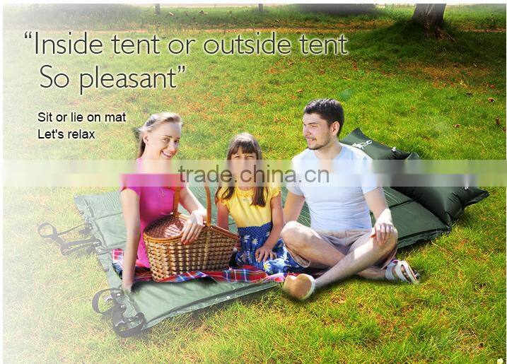 High Elasticity Folding Self-inflatable Camping Mat Beach Matress