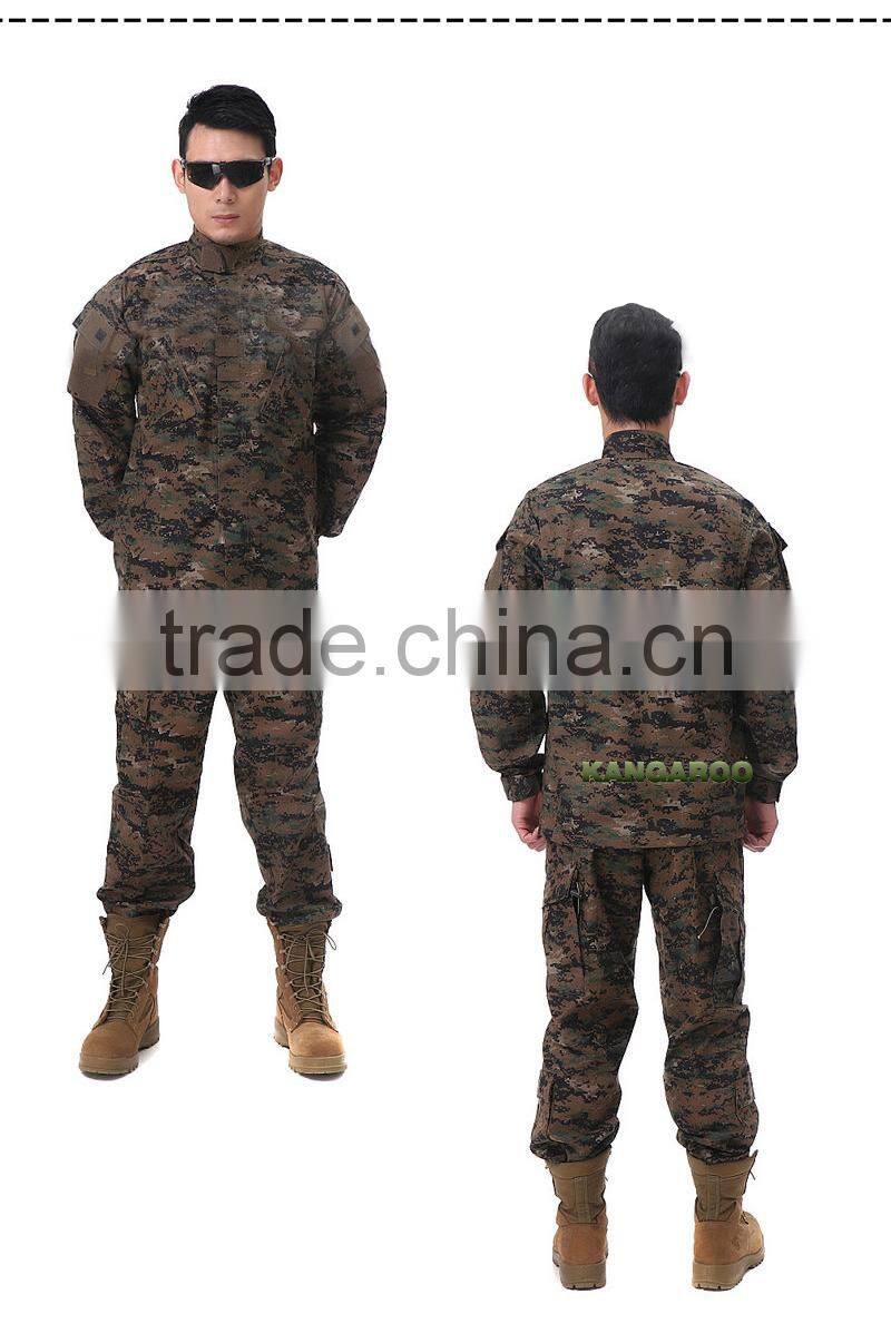 Snow Camouflage Military Digital Acu Uniform