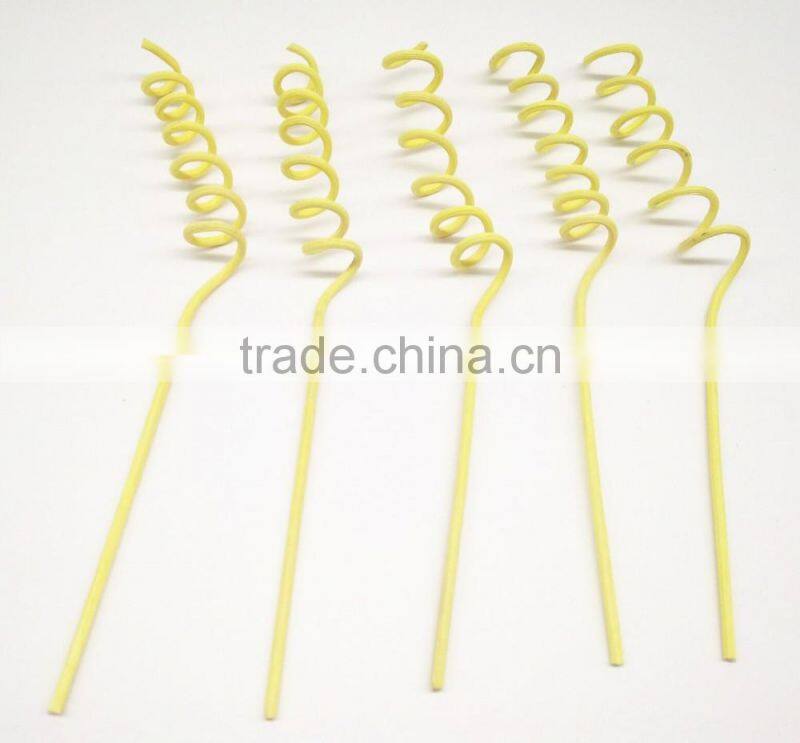 colorful curly reed sticks curly rattan sticks for air freshener