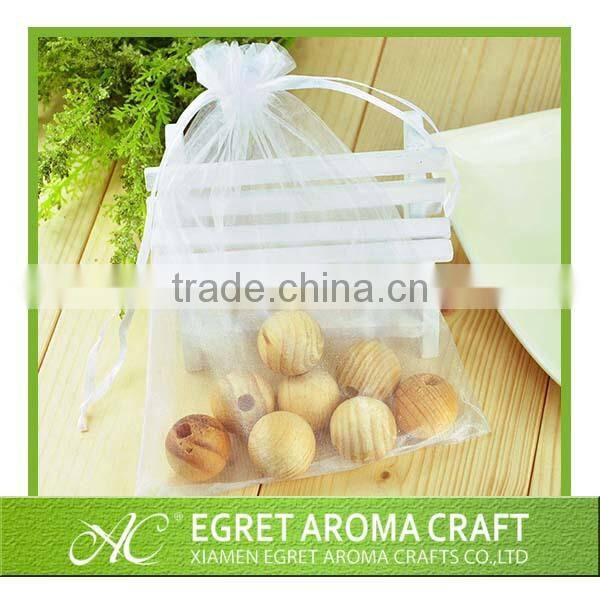 Wholesale unscented aroma beads 10mm wood beads bulk