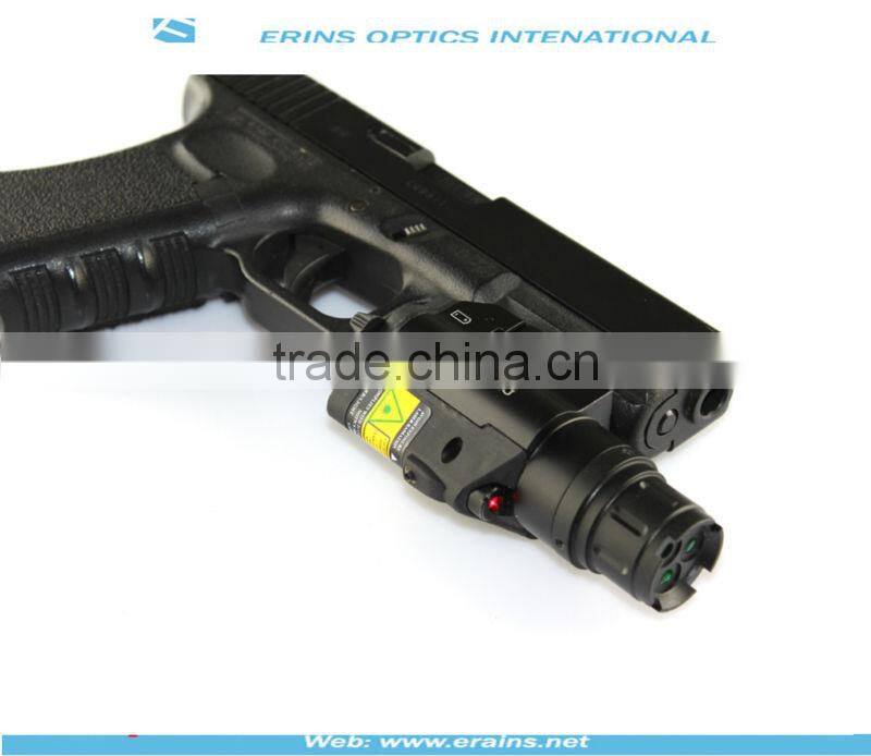 Tactical Triple Green Laser sight with single red Laser scope combo