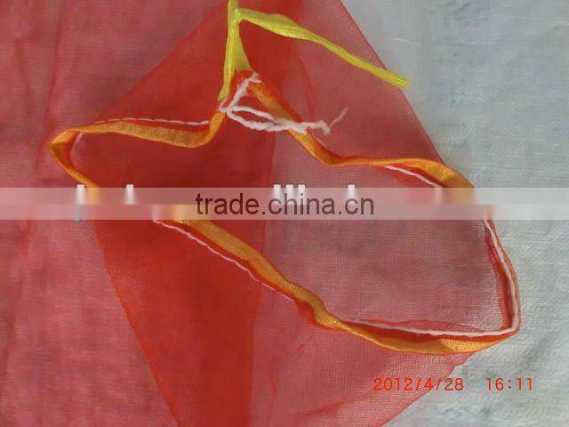 packing potato bag yellow color