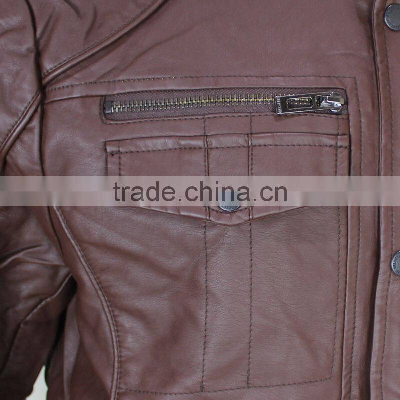 X-Men's Leather Bomber Jacket