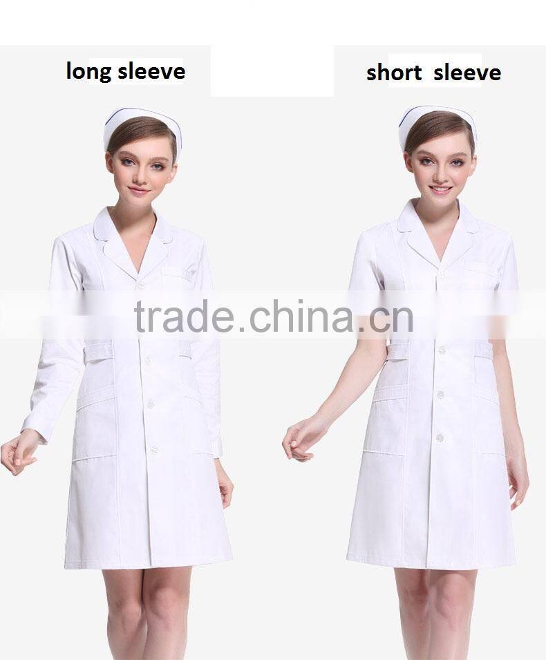 OEM ODM nurse uniform lab coat nursing coat medical scrubs dress