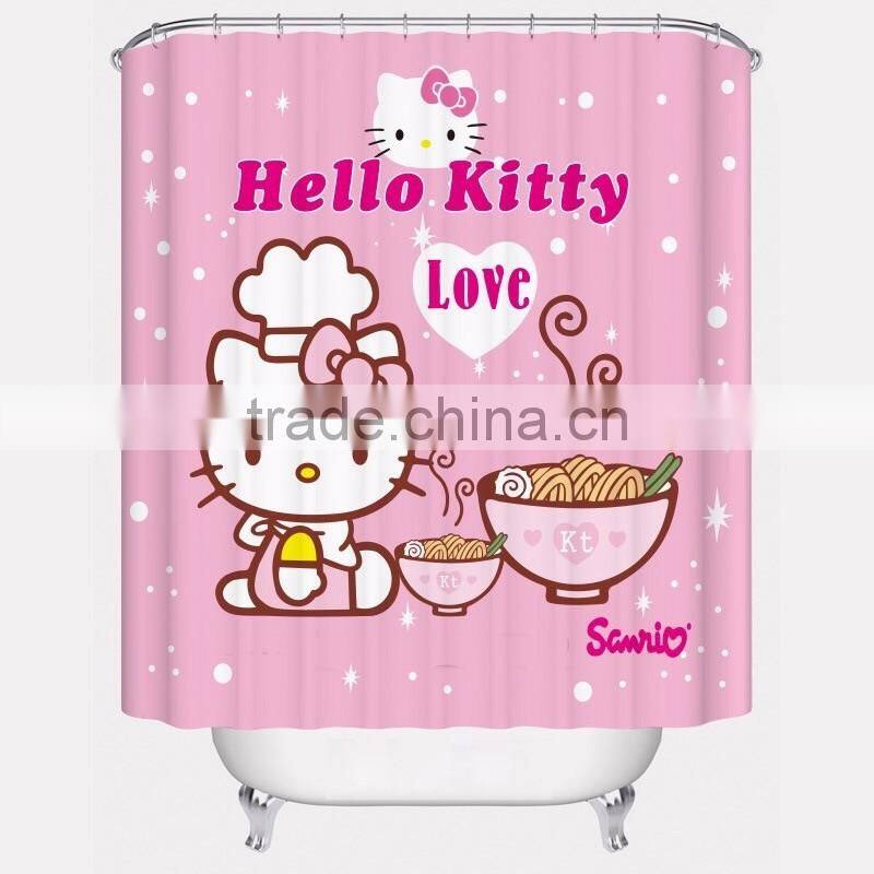 3D fabric customized photo printed curtian simple design blackout bedroom living room curtains