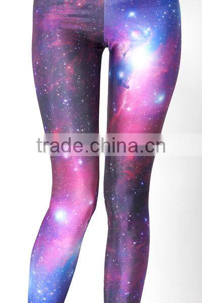 Wholesale leggings/ factory manufacture cut print laggins