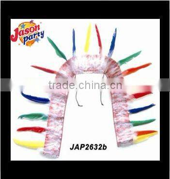 Carnival Accessories Party feather earrings Indian Feathers