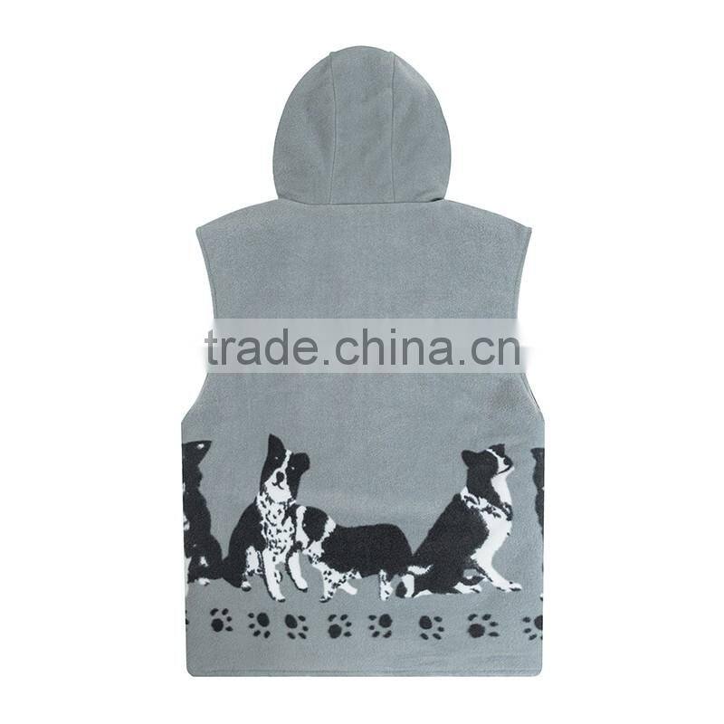 New style jogging fancy windbreak 100% polyester mens vest wholesale