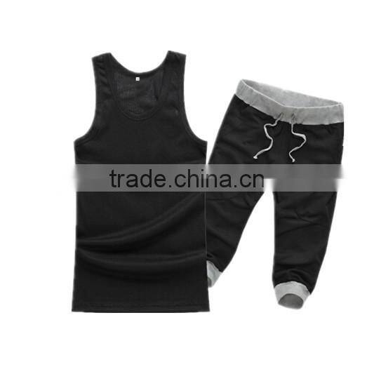 Cannda men running clothes / running shorts / running singlet