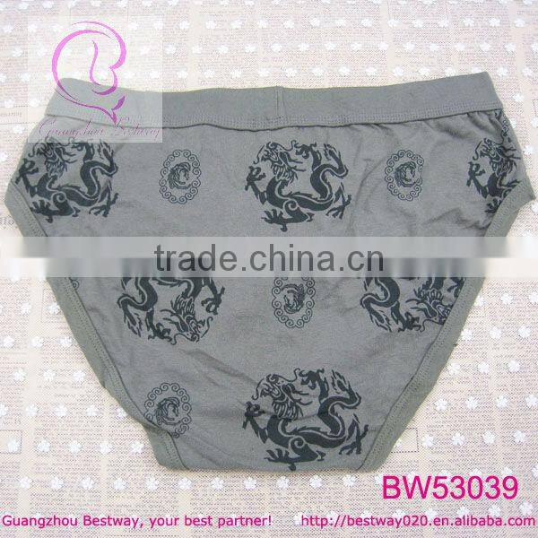 Wholesale good cotton men's panties low price