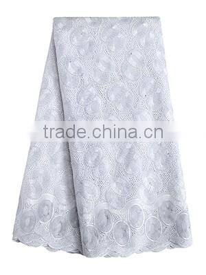 Pretty design swiss voile lace charming See Through african swiss lace