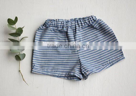 Hot sale new design baby icing pants wholesale baby girl blue polka dots bloomers