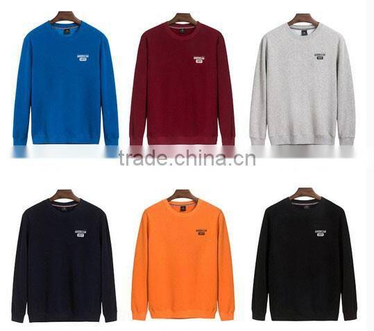 2017 alibaba Jiangxi China wholesale Professional hot sale custom round neck sweatshirt