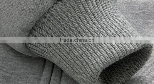 Professional China wholesale good quality hot sale fashion 100% cotton men zipper hoody