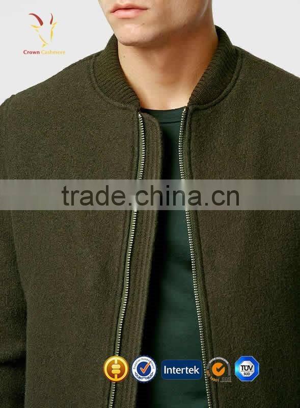 Fluffier Warm Men's Winter Thick Woolen Coat