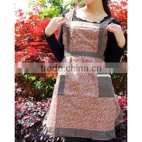 funny long waist for kitchen printed 100% apron cotton